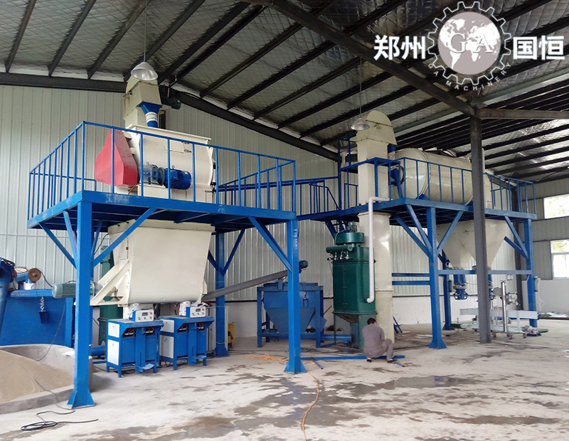 節(jié)能型(半自動)保溫砂漿生產(chǎn)線