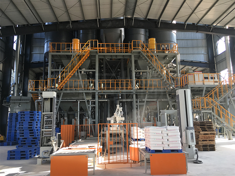 石膏砂漿生產(chǎn)線的實際應用技術特點是什么？